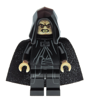 Emperor Palpatine Light gray set 10188 Star Wars Figure Head NEW LEGO 