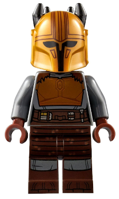 LEGO Star Wars – Mandalorian Armour – Brown, Orange