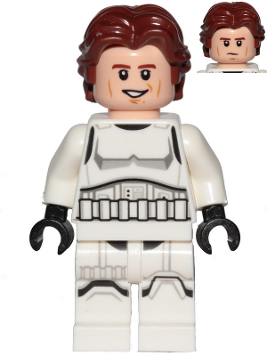 LEGO  Star Wars Han Solo sw0179 Minifigure 8038 10179 10188 Episode 4/5/6 