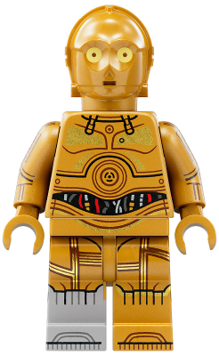 NEW LEGO C-3PO sw0653 Dark Red Arm FROM SET 5002948 STAR WARS EPISODE 7 