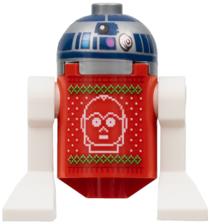 R2D2 Lego Star Wars Minifigures building block toys delsbricks