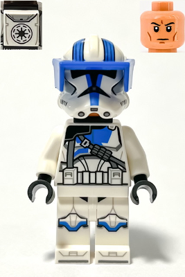 Lego Star Wars Minifigures ARC Trooper Echo 501st Legion Clone Troopers –  DelsBricks Minifigures