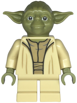 Yoda - Olive Green, Open Robe with Small Creases