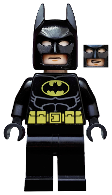 Lego Batman 70817 Dual Sided Head Grin The LEGO Movie Minifigure 