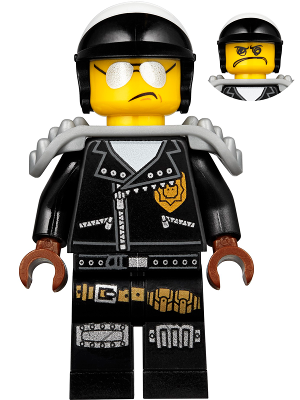 Minifigure tlm138 : Scribble Cop - Apocalypseburg [The LEGO Movie:Bad ...