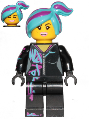 NEW LEGO Lucy Wyldstyle with Scarf Goggles GENUINE Minifigure 70830 Movie Fig 
