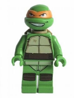 tnt003 NEW LEGO Michelangelo FROM SET 79104 TEENAGE MUTANT NINJA TURTLES 