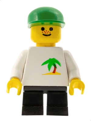 Lego Minifigure Figure Extreme Team Woman Green Legs 4560 4561 ext016 