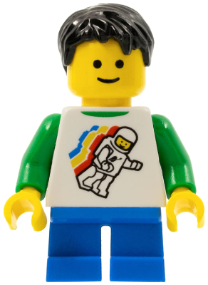 1x LEGO® Torso Körper Shirt Astronaut Classic Space 973pb0549c01 NEU Weiss/Grün 