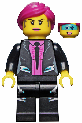 Lego Minifigure Head Ultra Agents Agent Caila Phoenix H112 
