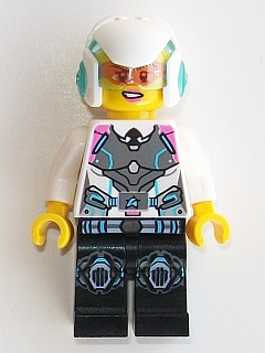 Lego Minifigure Head Ultra Agent Agent Caila Phoenix H100 