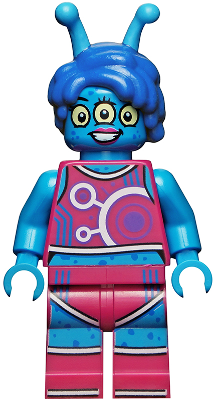 Alien Dancer, Vidiyo Bandmates, Series 2 &#40;Minifigure Only without Stand and Accessories&#41;