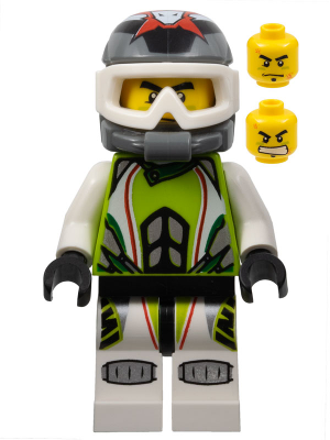 Lego racers hot sale minifigures