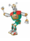 Minifig No: 46038  Name: Duplo Figure Little Robots, Sporty with Fingers (4199814)