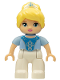 Minifig No: 47394pb240  Name: Duplo Figure Lego Ville, Disney Princess, Cinderella, Tiara