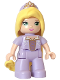 Minifig No: 47394pb242  Name: Duplo Figure Lego Ville, Disney Princess, Rapunzel