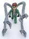 Minifig No: 4j005  Name: Dr. Octopus (Otto Octavius) / Doc Ock with Grabber Arms (Junior-fig)