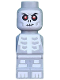 Minifig No: 85863pb053  Name: Microfigure Ninjago Skeleton Light Bluish Gray (4615582)