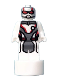 Minifig No: 90398pb040  Name: Ant-Man (Scott Lang) Statuette / Trophy - White Jumpsuit