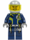 Minifig No: agt006  Name: Agent Charge - Helmet