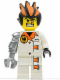 Minifig No: agt013a  Name: Dr. Inferno (Metallic Silver Claw)