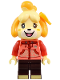 Minifig No: ani014  Name: Isabelle - Coral Hoodie