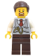 Minifig No: bdp026  Name: The LEGO Story Plastic Molding Engineer - Vintage