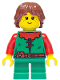 Minifig No: bdp174  Name: Forest Stronghold Forestboy - Red