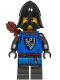 Minifig No: bdp216  Name: Black Falcon Archer - Male, Pearl Dark Gray Detailed Legs, Black Helmet with Neck Protector, Moustache, Quiver
