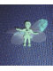 Minifig No: belvfairy02a  Name: Belville Fairy - Medium Green with Stars Pattern (Millimy) - With Wings and Bow