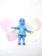 Minifig No: belvfairy03a  Name: Belville Fairy - Medium Blue with Moon Pattern (Millimy) - With Wings and Bow