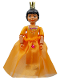 Minifig No: belvfemale05a  Name: Belville Female - Princess Paprika, Pale Orange Top, Skirt