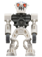 Minifig No: bio014a  Name: Bionicle Mini - Barraki Pridak (Pearl Dark Gray Torso)