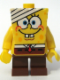 Minifig No: bob016  Name: SpongeBob - Bandage on Head