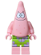 Minifig No: bob039  Name: Patrick Star - Warm Pink, Lime Shorts