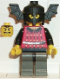 Minifig No: cas022a  Name: Fright Knights - Bat Lord