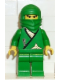 Minifig No: cas203  Name: Ninja - Green