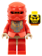 Minifig No: cas267  Name: Knights Kingdom II - Santis with Gold Pattern Armor, Dark Tan Hands