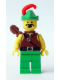 Minifig No: cas285  Name: Dark Forest - Forestman 1 with Quiver
