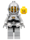 Minifig No: cas380  Name: Fantasy Era - Crown Knight Plain with Breastplate, Grille Helmet, Beard Around Mouth