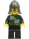 Minifig No: cas461  Name: Kingdoms - Dragon Knight Quarters, Helmet with Neck Protector, Moustache and Stubble