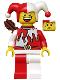Minifig No: cas512  Name: Kingdoms - Jester with Quiver (Chess Knight)