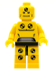 Minifig No: col008  Name: Demolition Dummy, Series 1 (Minifigure Only without Stand and Accessories)