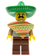 Minifig No: col017  Name: Mariachi / Maraca Man, Series 2 (Minifigure Only without Stand and Accessories)