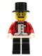Minifig No: col019  Name: Circus Ringmaster, Series 2 (Minifigure Only without Stand and Accessories)