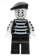 Minifig No: col025  Name: Mime, Series 2 (Minifigure Only without Stand and Accessories)