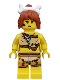 Minifig No: col069  Name: Cave Woman, Series 5 (Minifigure Only without Stand and Accessories)