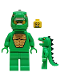 Minifig No: col070  Name: Lizard Man, Series 5 (Minifigure Only without Stand and Accessories)