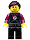 Minifig No: col092  Name: Skater Girl, Series 6 (Minifigure Only without Stand and Accessories)