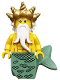 Minifig No: col101  Name: Ocean King, Series 7 (Minifigure Only without Stand and Accessories)
